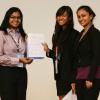 Her Highness, The Under the Secretary-General - Administration of Sunway Model United Nations receiving The Most Passionate Delegate Award of HRC at Selangor Model United Nations Conference 2012